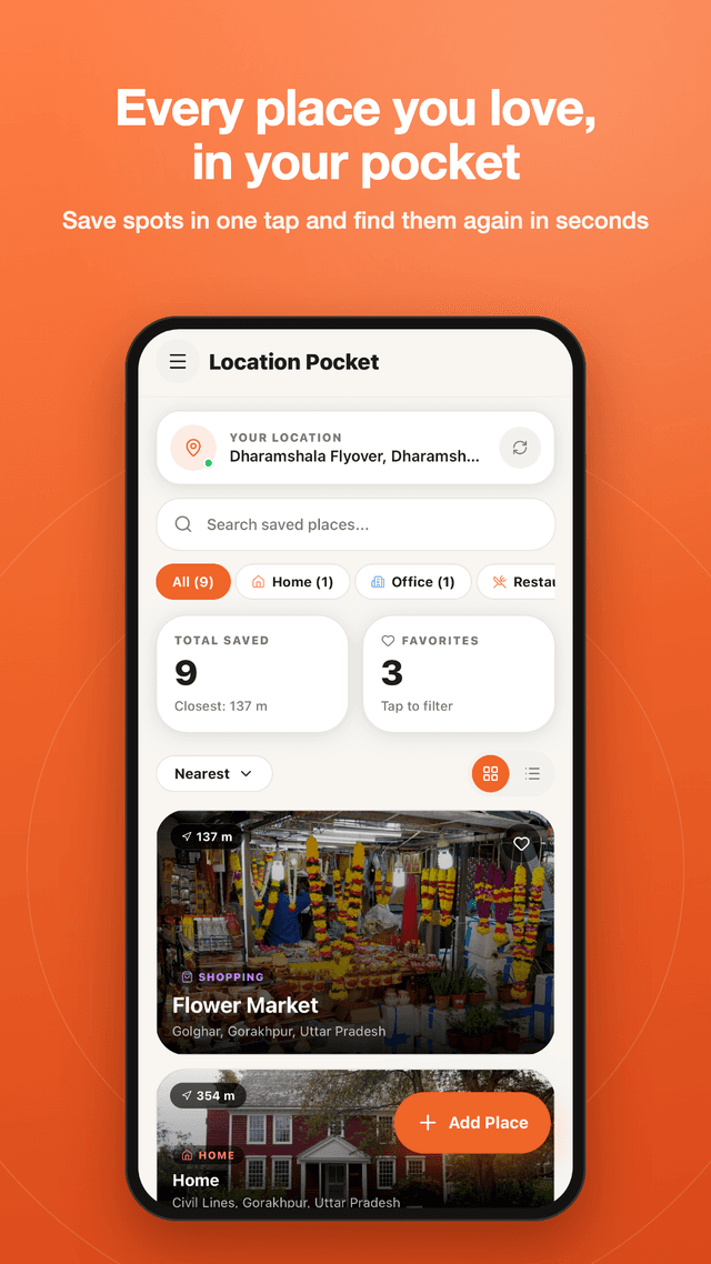 Location Pocket - Your Places