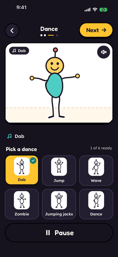 Doodle Dance - Pick a Move