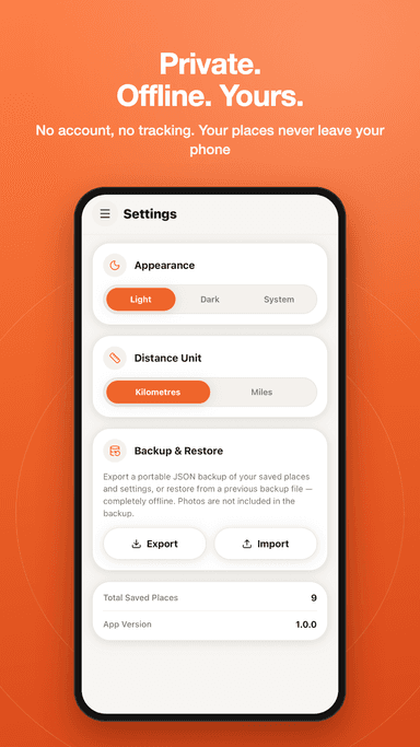 Location Pocket - Private & Offline