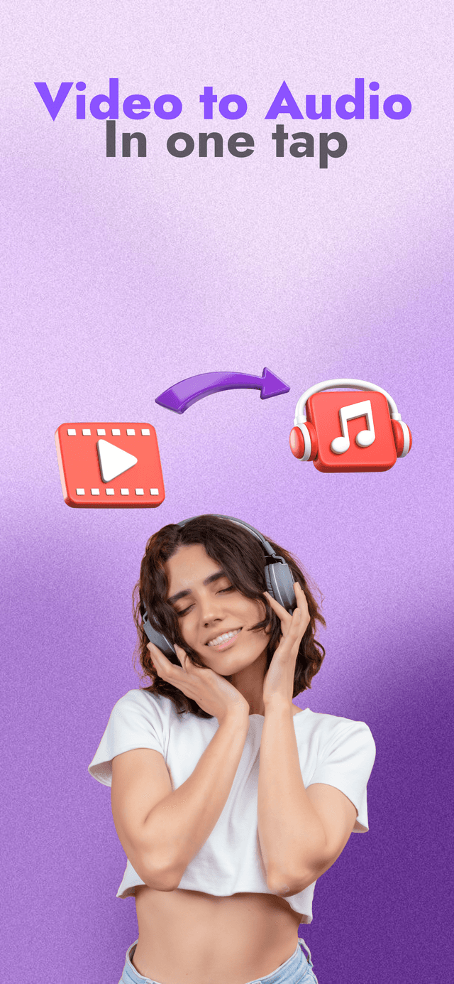 Video2Audio Pro - Home Screen